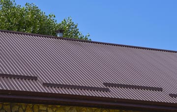 typical Inverkirkaig corrugated roof uses